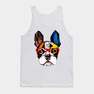 Pug Colorful Tank Top